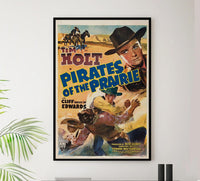 Pirates of the Prairie 1942 - Vintage Pirate Classic Movie Poster