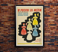 Pride and Prejudice 1940 - Laurence Olivier - Poland - Classic Movie Poster