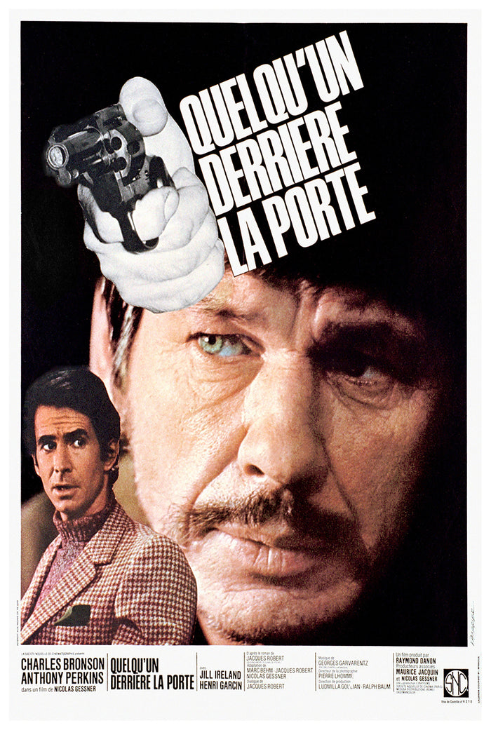 Quelqu'un derrière la porte 1971 - France - Classic Movie Poster