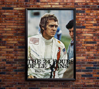 Steve McQueen - The Man and Le Mans - Japan  - Vintage Racing Poster