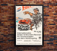 Nurburgring - 1963 - Vintage Racing Poster