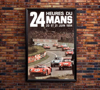 24 Heures Le Mans - 1959 - Vintage Racing Poster