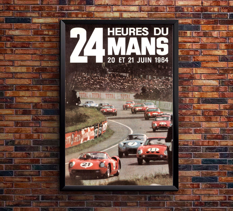 24 Heures Le Mans - 1959 - Vintage Racing Poster