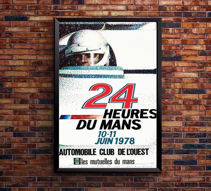 24 Heures Du Mans - 1978 - Vintage Racing Poster