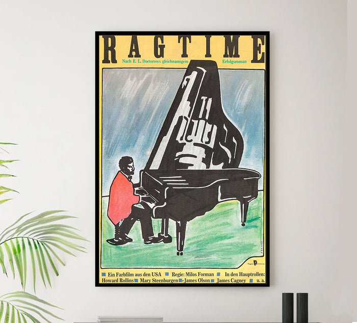 Ragtime 1981 - James Cagney - Germany - Classic Movie Poster