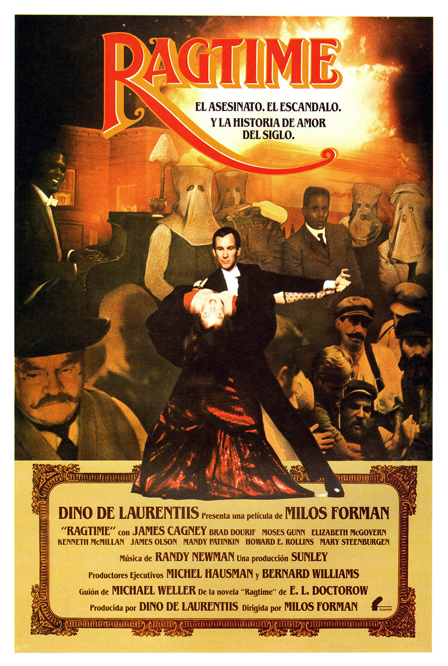 Ragtime 1981 - James Cagney - Spain - Classic Movie Poster