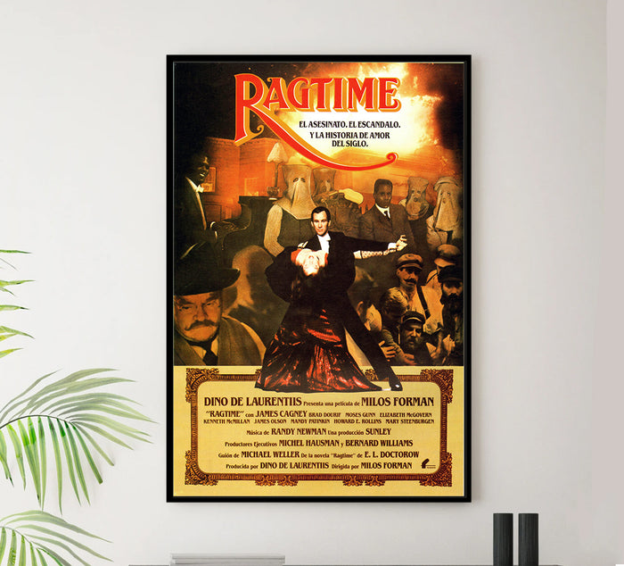 Ragtime 1981 - James Cagney - Spain - Classic Movie Poster