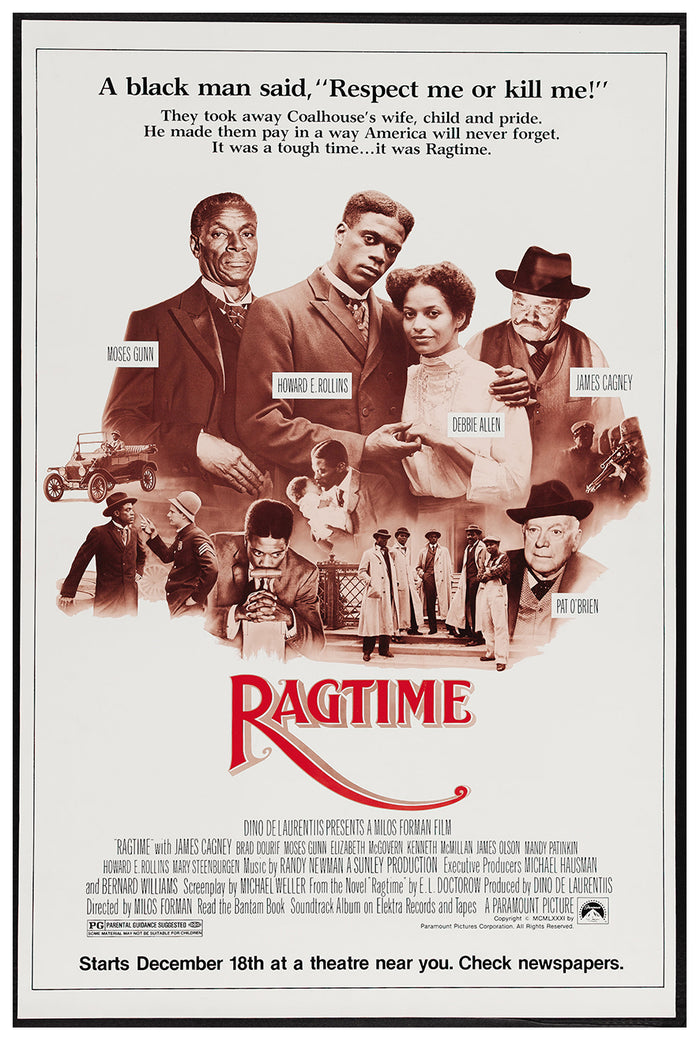 Ragtime 1981 - James Cagney - US 2 - Classic Movie Poster
