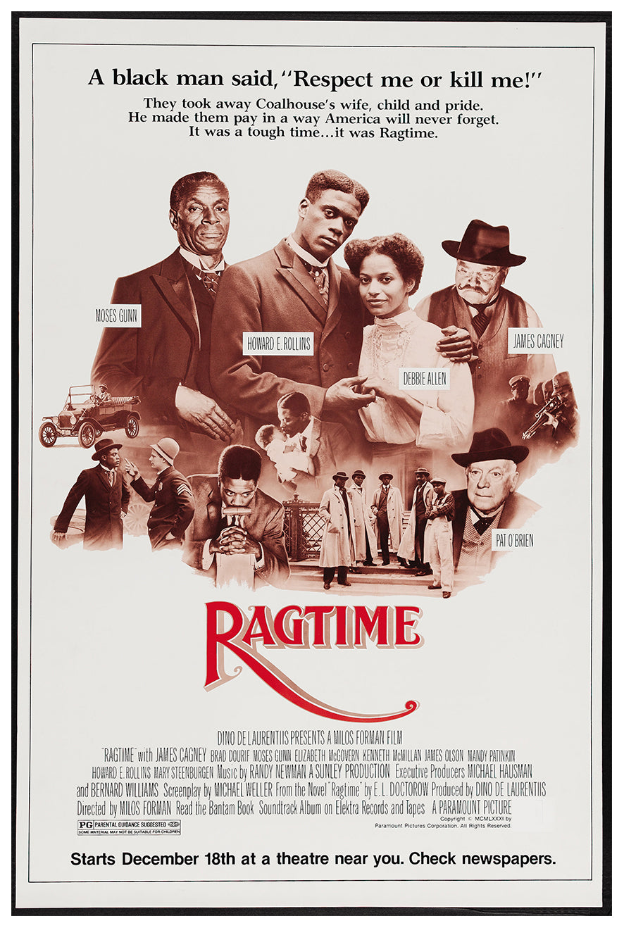 Ragtime 1981 - James Cagney - US 2 - Classic Movie Poster
