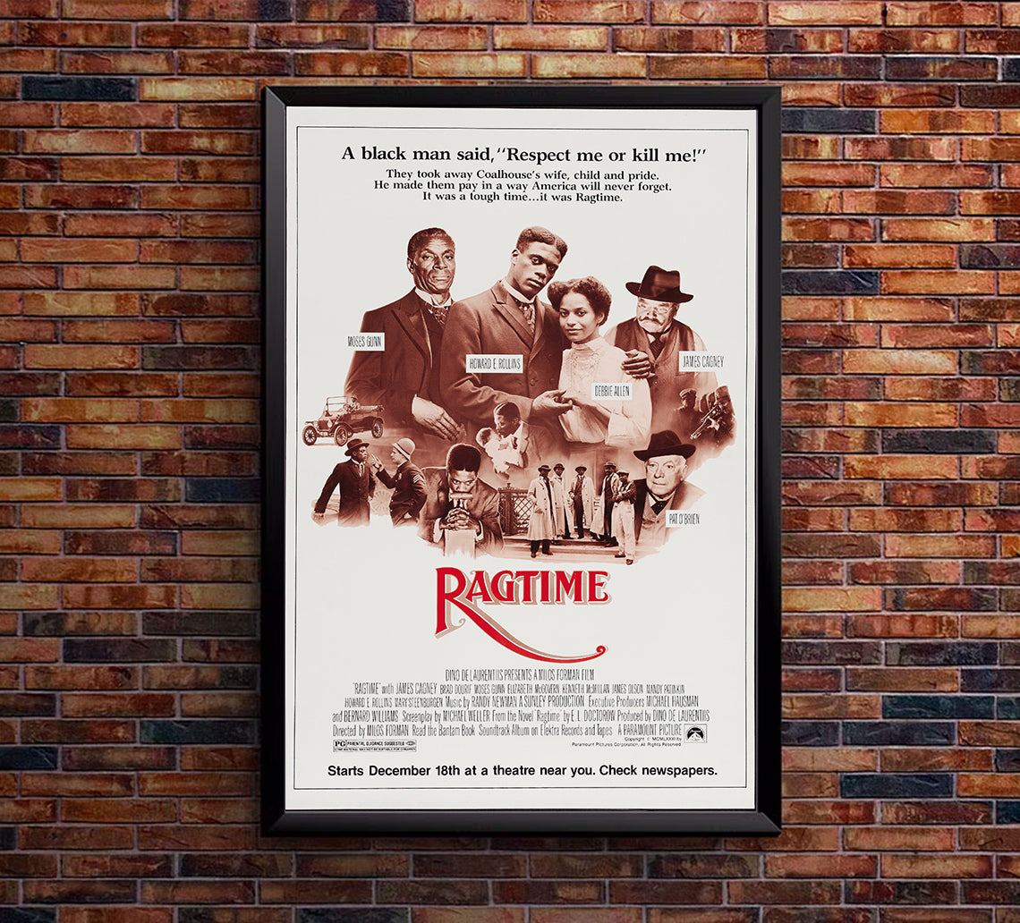 Ragtime 1981 - James Cagney - US 2 - Classic Movie Poster