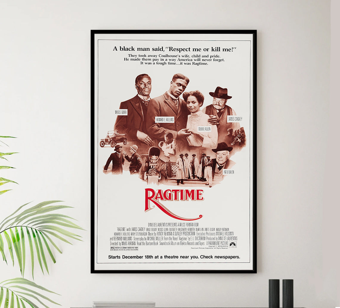 Ragtime 1981 - James Cagney - US 2 - Classic Movie Poster
