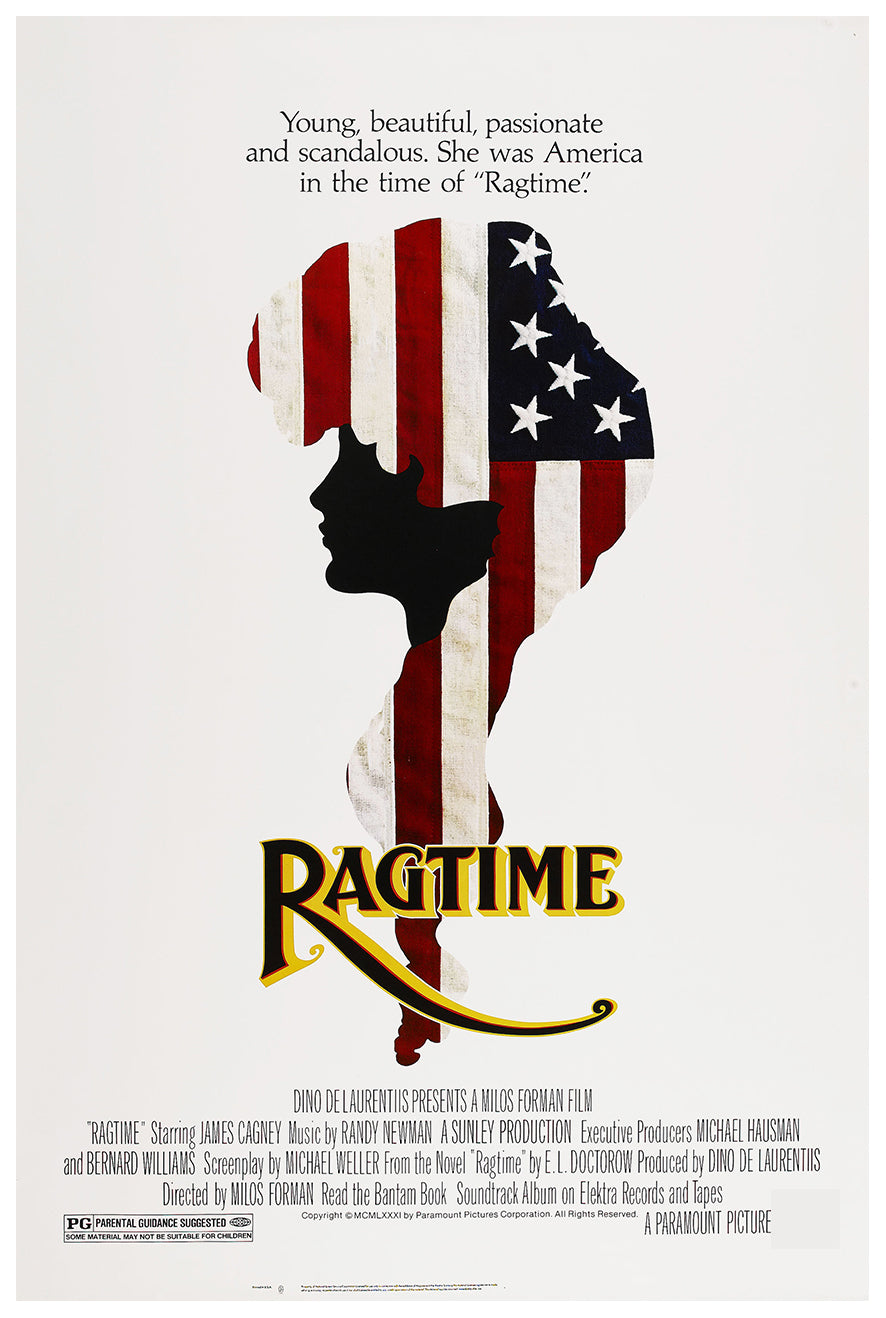 Ragtime 1981 - James Cagney - US - Classic Movie Poster