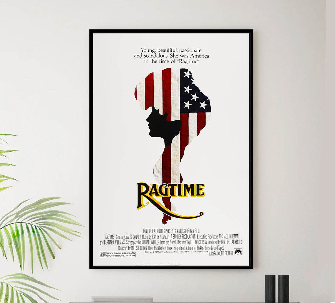 Ragtime 1981 - James Cagney - US - Classic Movie Poster