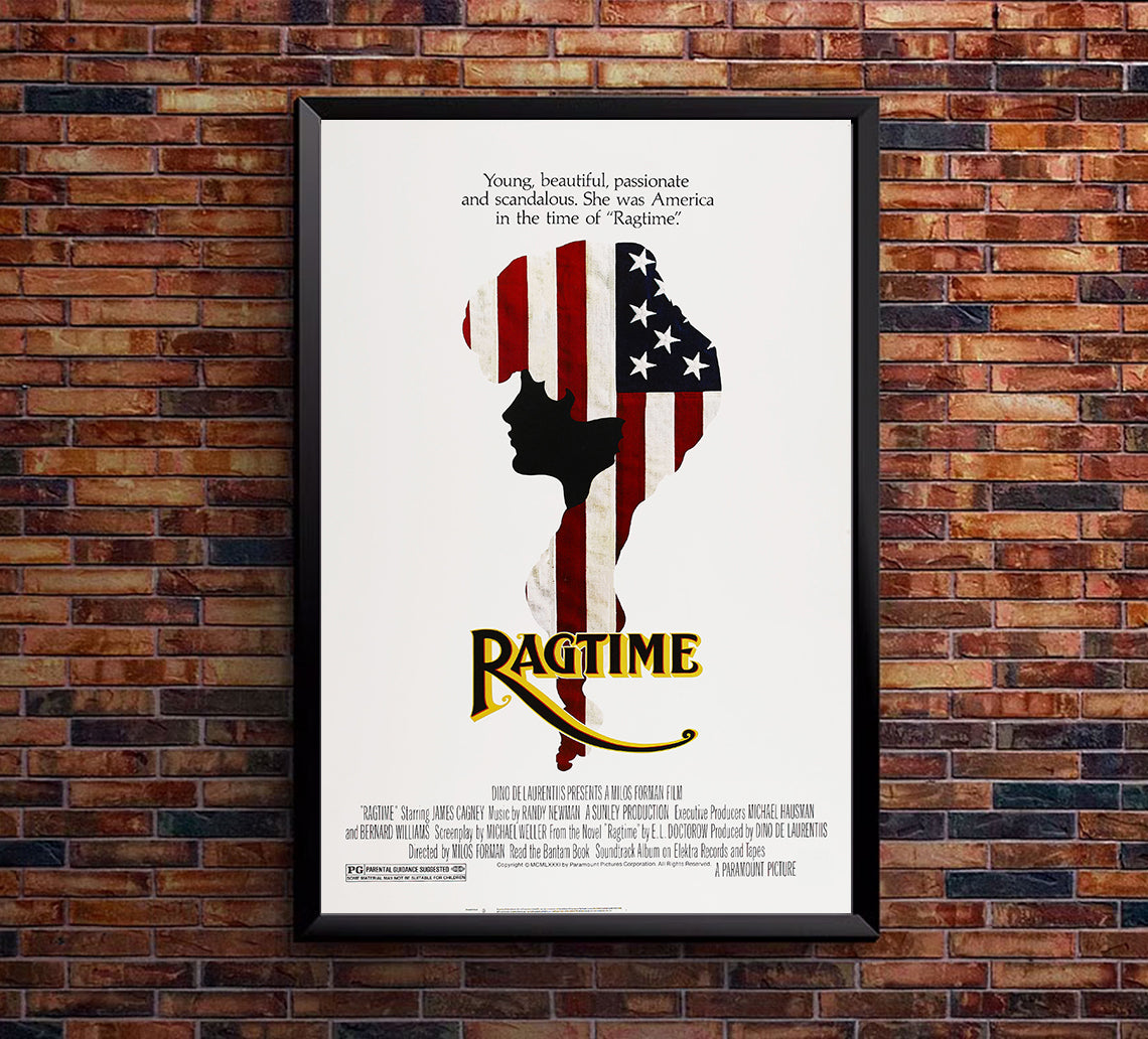 Ragtime 1981 - James Cagney - US - Classic Movie Poster