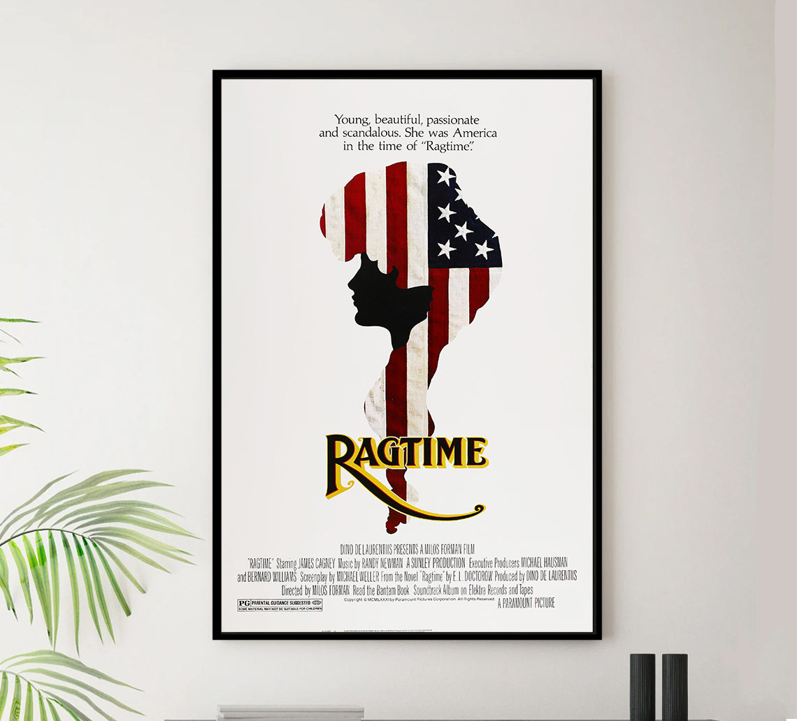 Ragtime 1981 - James Cagney - US - Classic Movie Poster