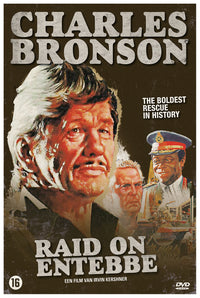 Raid on Entebbe 1976 - Charles Bronson - Netherlands - Classic Movie Poster