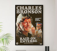 Raid on Entebbe 1976 - Charles Bronson - Netherlands - Classic Movie Poster
