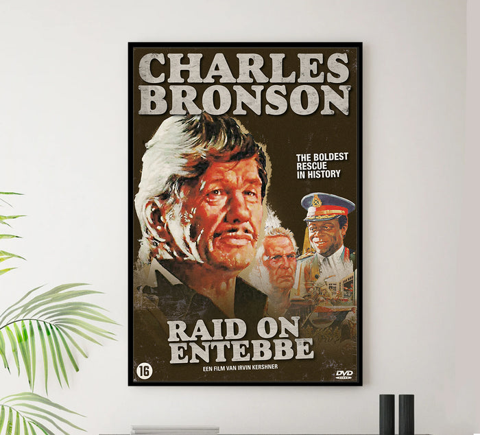 Raid on Entebbe 1976 - Netherlands - Classic Movie Poster