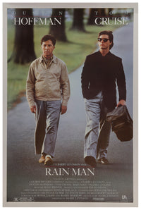 Rain Man 1988 - Classic Movie Poster