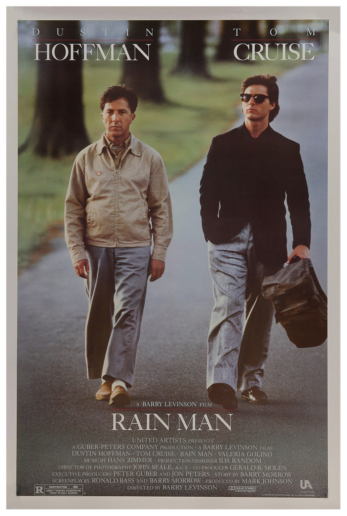 Rain Man 1988 - Classic Movie Poster