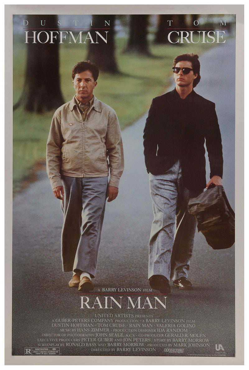 Rain Man 1988 - Classic Movie Poster
