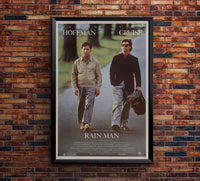 Rain Man 1988 - Classic Movie Poster