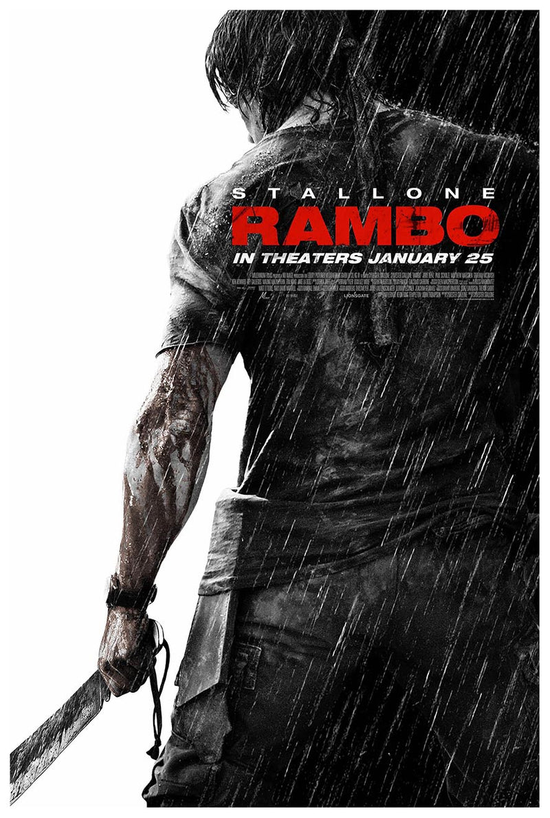 Rambo 2008 - Classic Movie Poster