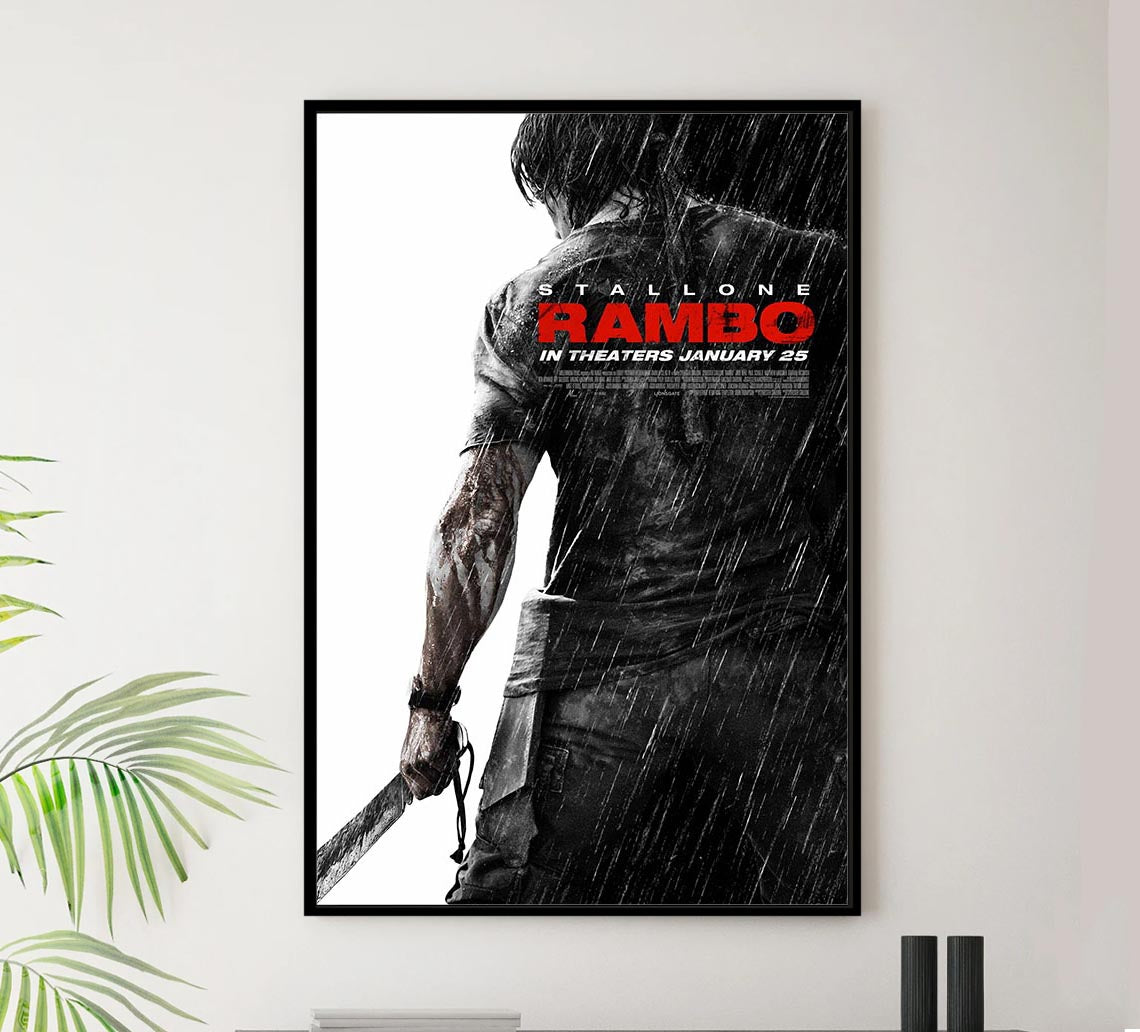 Rambo 2008 - Classic Movie Poster