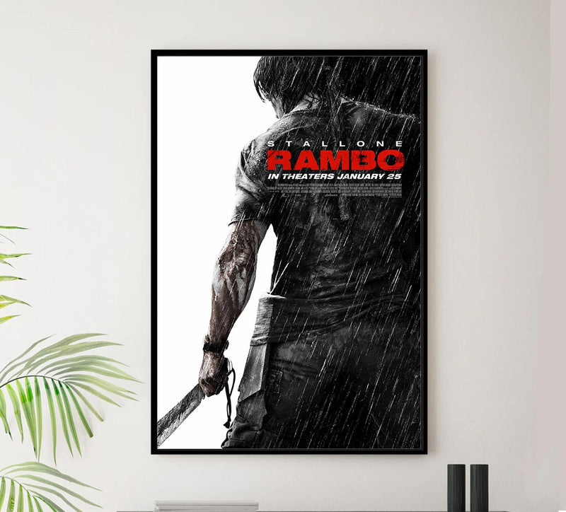 Rambo 2008 - Classic Movie Poster
