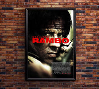 Rambo 2008 v2 - Classic Movie Poster