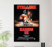Rambo III 1988 v1 - Classic Movie Poster
