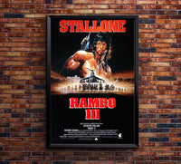Rambo III 1988 v1 - Classic Movie Poster