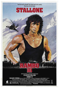 Rambo III 1988 v2 - Classic Movie Poster