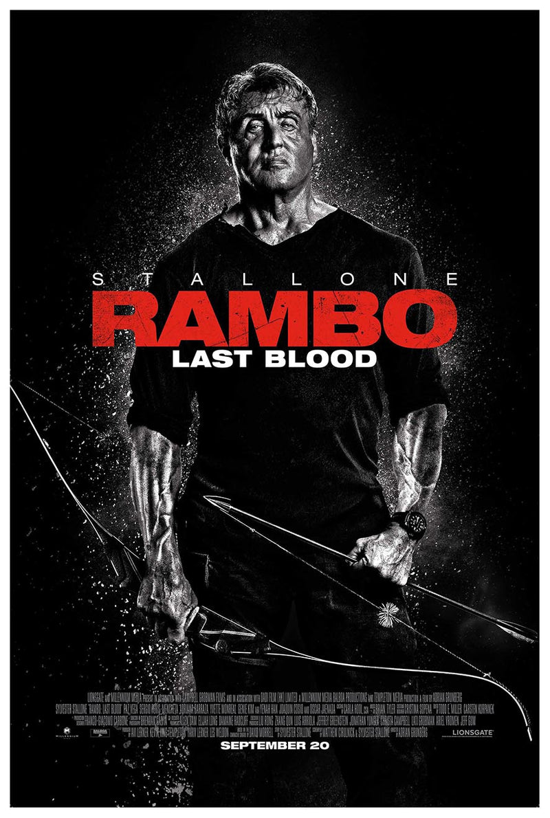 Rambo Last Blood 2019 - Classic Movie Poster