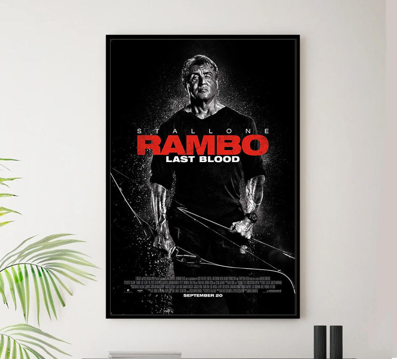 Rambo Last Blood 2019 - Classic Movie Poster