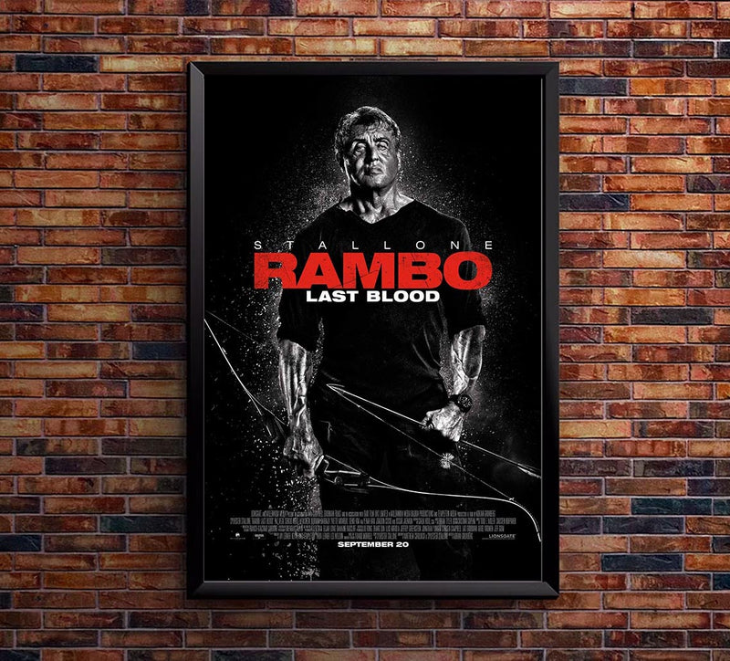 Rambo Last Blood 2019 - Classic Movie Poster
