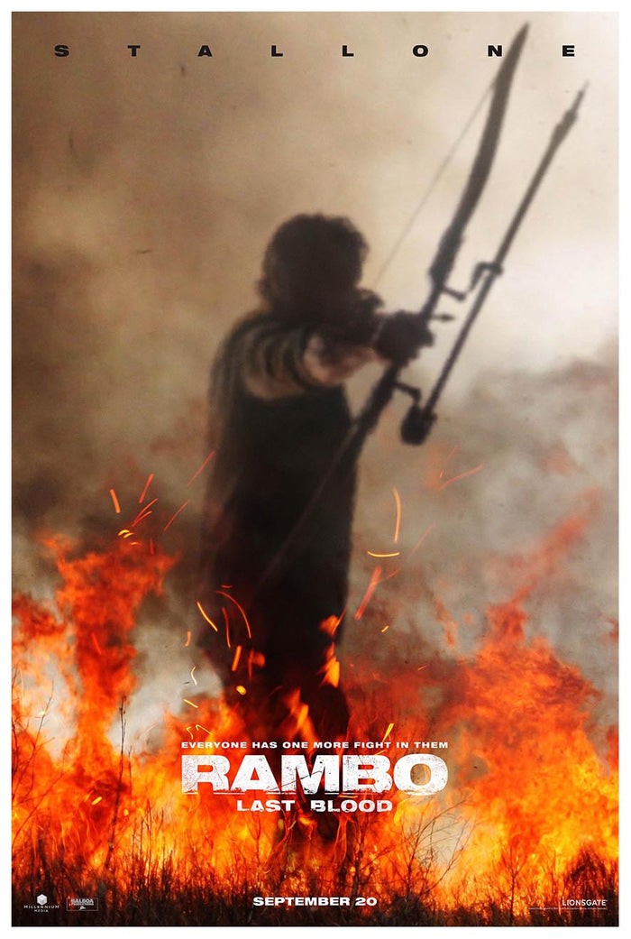 Rambo Last Blood 2019 v2 - Classic Movie Poster