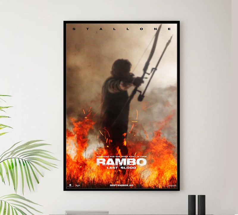 Rambo Last Blood 2019 v2 - Classic Movie Poster