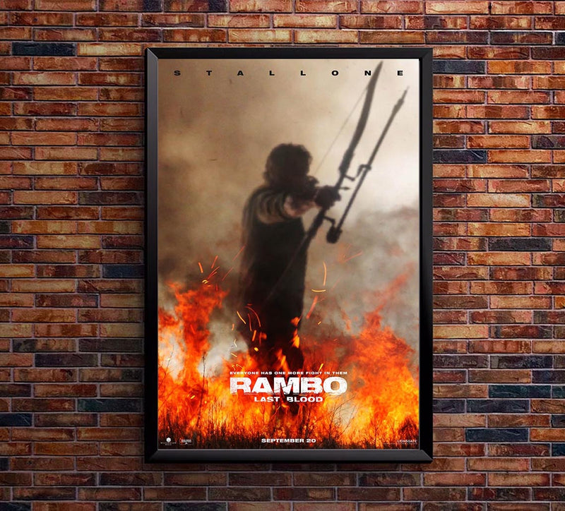Rambo Last Blood 2019 v2 - Classic Movie Poster