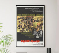 Rampage 1963 - Robert Mitchum - Vintage Classic Movie Poster