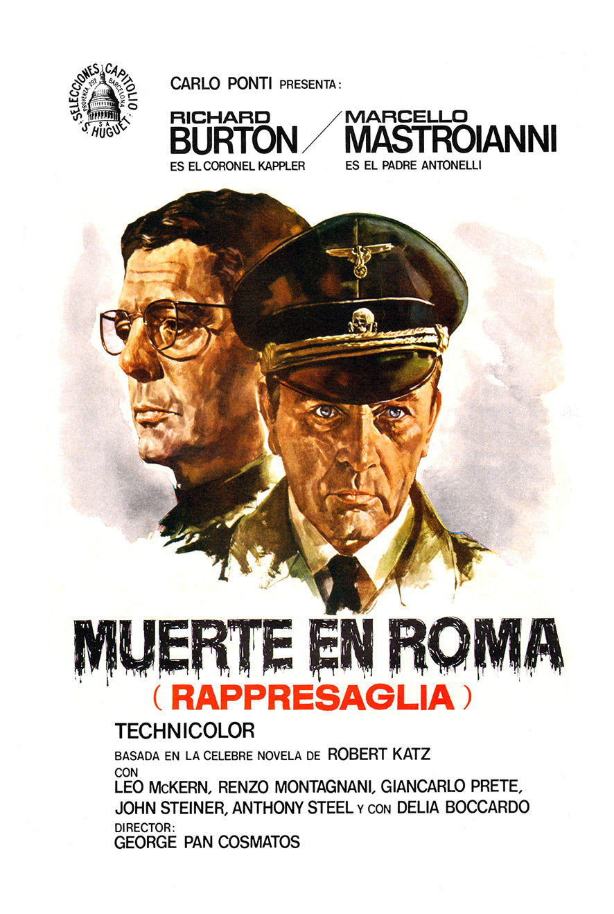 Rappresaglia 1973 - Richard Burton - Spain - Classic Movie Poster