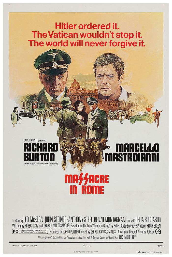 Rappresaglia 1973 - Richard Burton - US - Classic Movie Poster