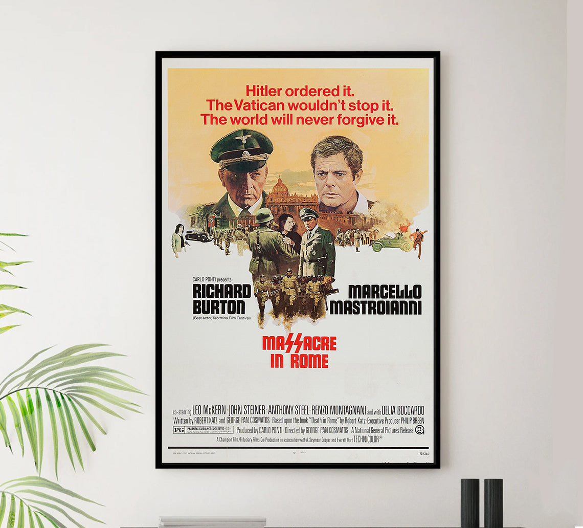 Rappresaglia 1973 - Richard Burton - US - Classic Movie Poster