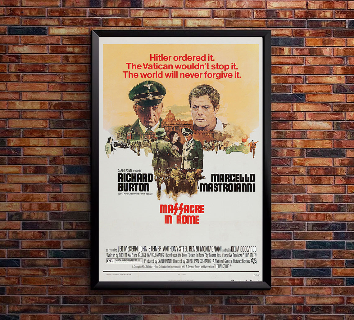 Rappresaglia 1973 - Richard Burton - US - Classic Movie Poster
