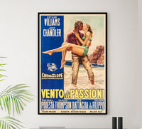 Raw Wind in Eden 1958 - Esther Williams - Italy - Classic Movie Poster