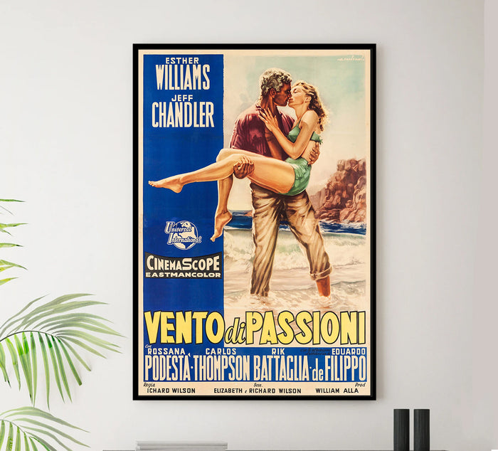 Raw Wind in Eden 1958 - Esther Williams - Italy - Classic Movie Poster