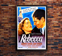 Rebecca 1940 - Laurence Olivier - France 2 - Classic Movie Poster