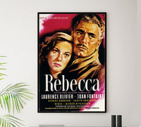Rebecca 1940 - Laurence Olivier - Germany - Classic Movie Poster