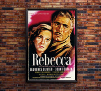 Rebecca 1940 - Laurence Olivier - Germany - Classic Movie Poster