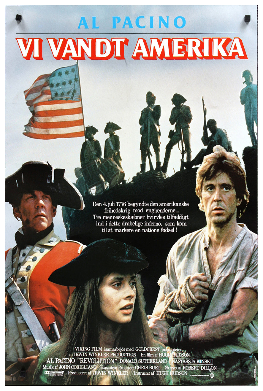 Revolution 1985 - Al Pacino - Denmark - Classic Movie Poster